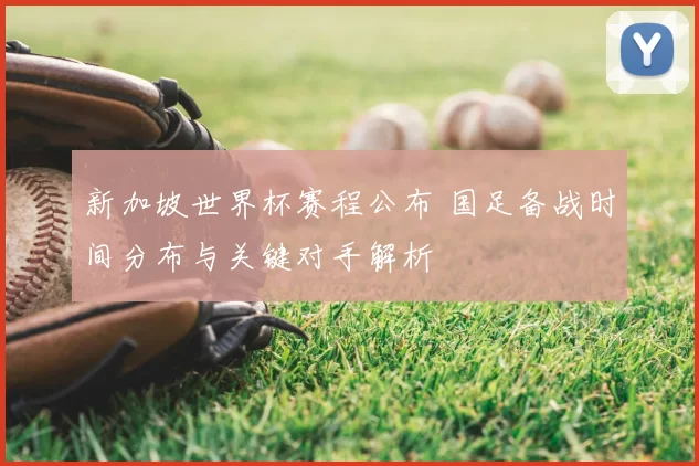新加坡世界杯赛程公布 国足备战时间分布与关键对手解析