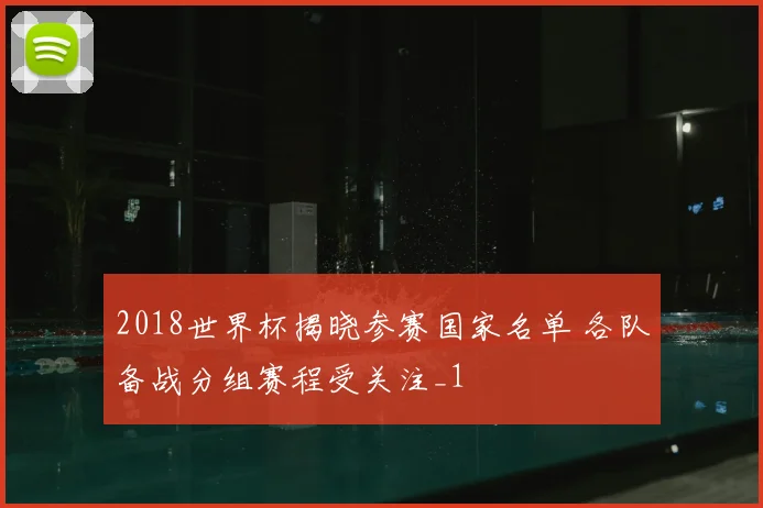 2018世界杯揭晓参赛国家名单 各队备战分组赛程受关注_1